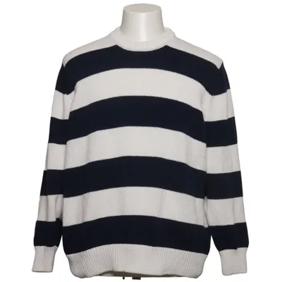 Sweater (Blue, White) from St. John's Bay Cotton, Polyester