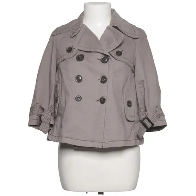 Trenchcoat (Grijs) van Marc O'Polo Katoen, Dons, Veer, Polyester