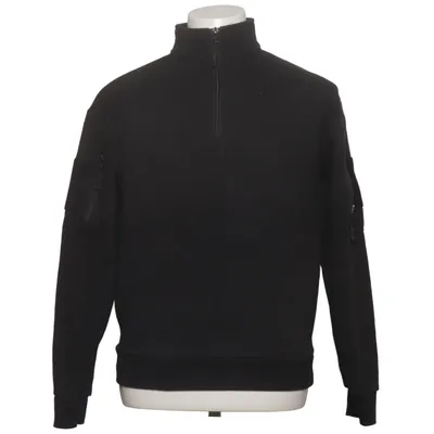 Huvtröja (Svart) från Mil-tec Bomull, Polyester