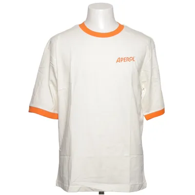 T-shirt (Vit, Orange) från Aperol Ekologisk bomull