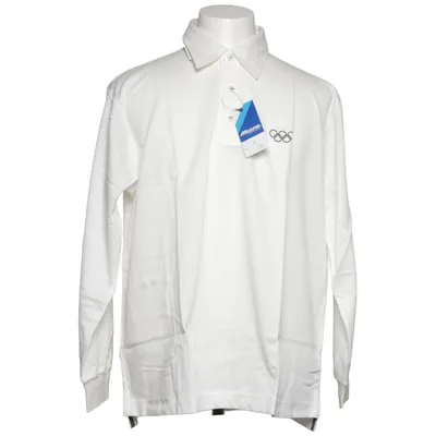 Pikétröja (Vit) från Mizuno Bomull, Nylon, Polyester