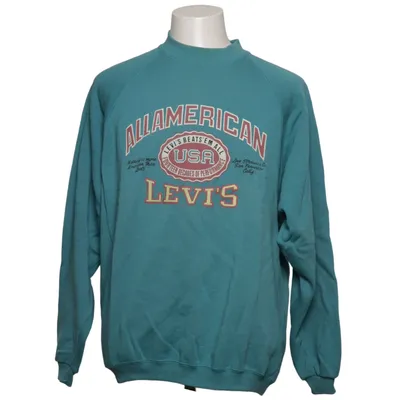 Collegetröja (Blå) från Levi Strauss & Co Bomull, Polyester