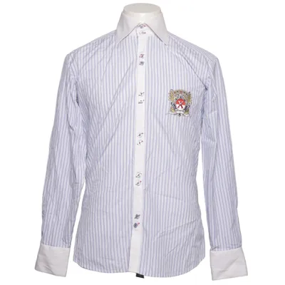 Chemise (Bleu, Blanc) de XOOS Coton