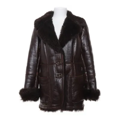 Shearling jas (Bruin) van Escada