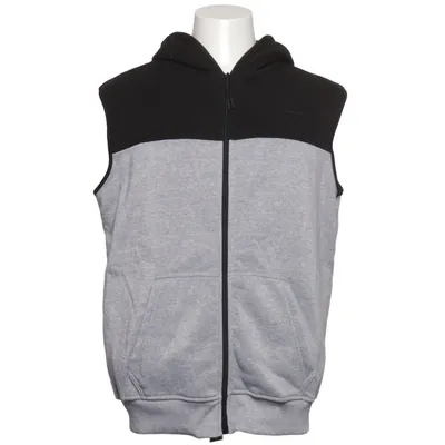 Short sleeve hoodie (Gray, Black) from Identic Man Polyester