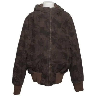 Bomber jacket (Brown, Gray) from Hot & Spicy Cotton, Polyester