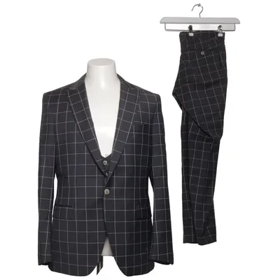 Suit (Black, White) from Paul Smith Polyamide, Polyester, Wool