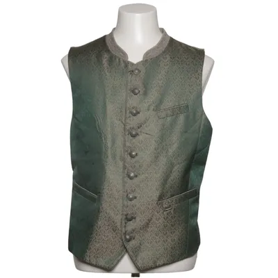 Outdoor vest (Groen) Katoen, Linnen, Polyester