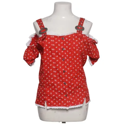 Dirndl blouse (Red, White) from Designers Cotton