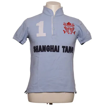 Polo shirt (Blue, Red, White) from Shanghai Tang Cotton