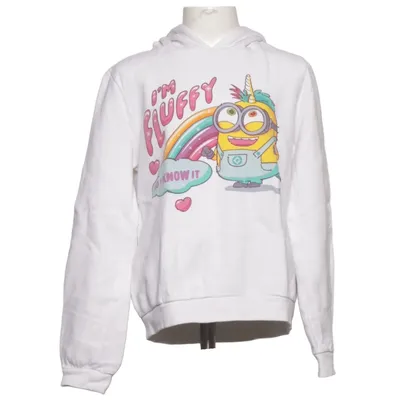 Hoodie (White, Multicolored) from Minions Cotton