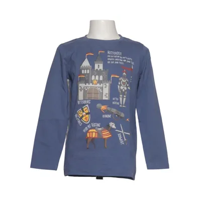 T-shirt à manches longues (Bleu, Multicolore) de Topolino Coton