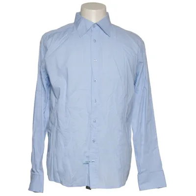 Shirt (Blauw) van Merish Katoen, Elastaan