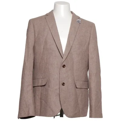 Blazer (Bruin) van Harry Brown Polyester, Wol