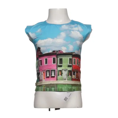 T-shirt (Blå, Flerfärgad) från Jottum Bomull, Elastan