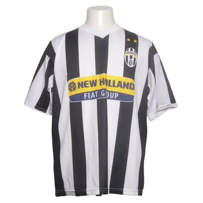 Voetbalshirt (Zwart, Wit) van Juventus Polyester