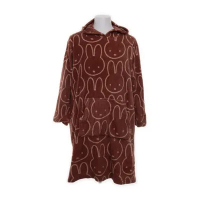 Capuchon jurk (Bruin, Wit) van Hema Polyester