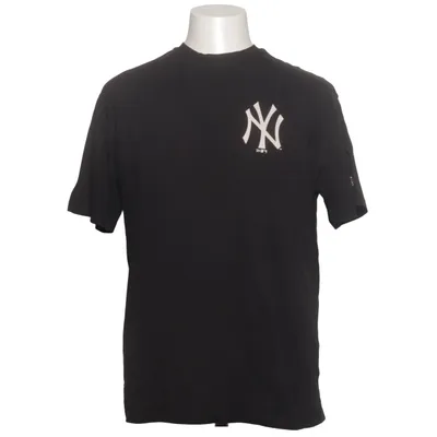 T-shirt (Schwarz) von New Era Baumwolle