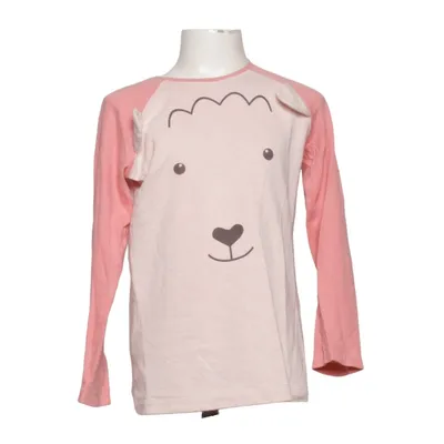 T-shirt à manches longues (Rose, Beige) de Living Crafts Coton biologique