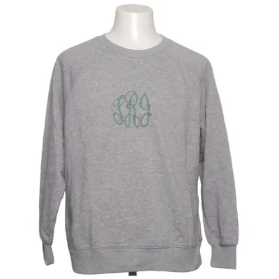 Sweatshirt (Grijs) van Athletic Works Katoen, Elastaan, Polyester