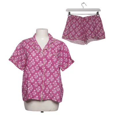 Pyjama (Lila, Wit) van Natura Katoen