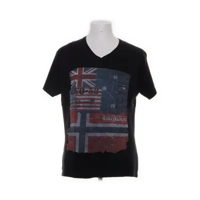 T-shirt (Sort, Flerfarvet) fra Geographical Norway Expedition Bomuld