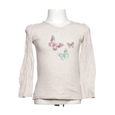 Langærmet t-shirt (Beige, Flerfarvet) fra Papagino Bomuld, Viscose