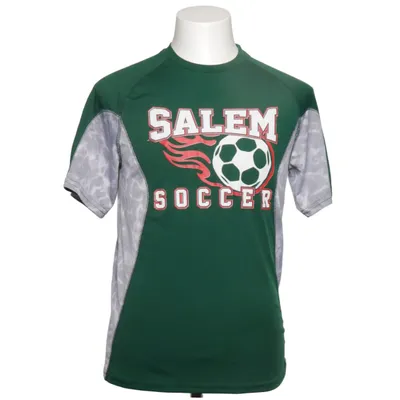Fodboldtrøje (Grøn, Grå, Hvid) fra Holloway Polyester