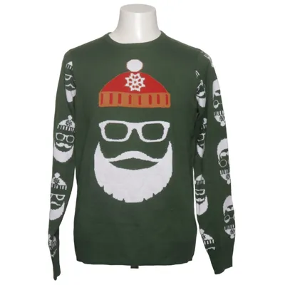Kersttrui (Groen, Meerkleurig) van Livergy Acryl
