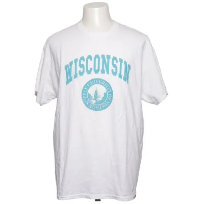 T-shirt (White, Blue) from Vintage Supply