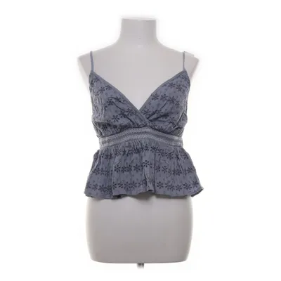 Top (Blue) from American Eagle Cotton, Linen, Polyester