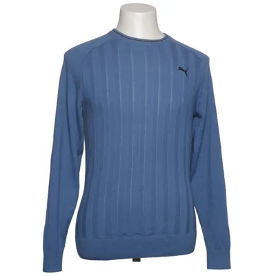 Sweater (Blue) from Puma Polyester, Wool