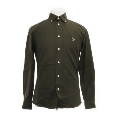 Buttondown-skjorta (Grön) från U.S. Polo Assn. Bomull, Elastan