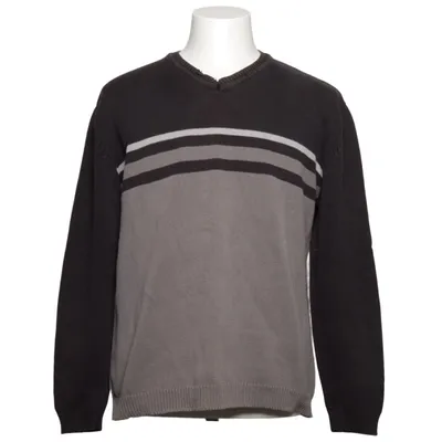 Pullover (Grå, Vit) från Review Bomull