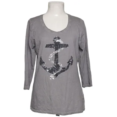 T-shirt à manches longues (Gris) de Barnaby Coton