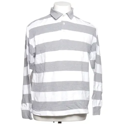 Maillot de rugby (Gris, Blanc) de Abrams Coton