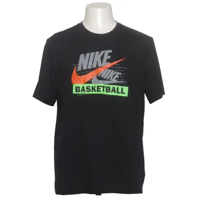 T-shirt (Black) from Nike Basketball Cotton, Polyester