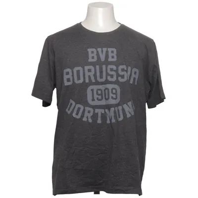 T-shirt (Grau) von Borussia Dortmund Baumwolle, Polyester