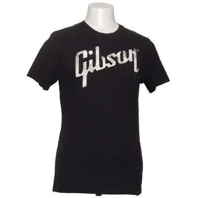 T-shirt (Zwart) van Gibson Katoen