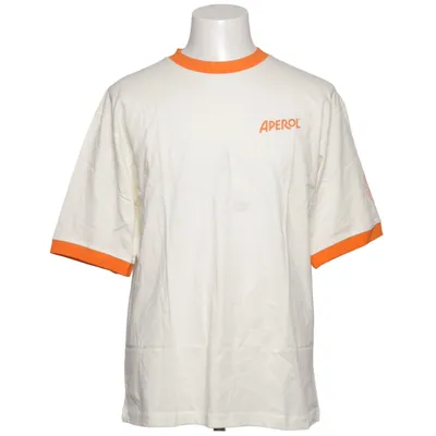 T-shirt (Hvid, Orange) fra Aperol Økologisk bomuld
