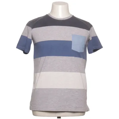 T-shirt (Grå, Blå, Svart) från Fitz Bomull, Polyester
