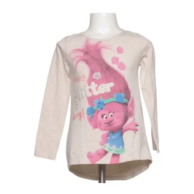 Långärmad t-shirt (Beige, Rosa, Blå) från Dreamworks Trolls Bomull, Polyester