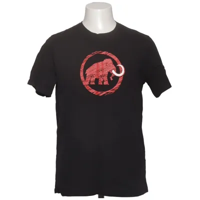 T-shirt (Zwart) van Mammut Katoen