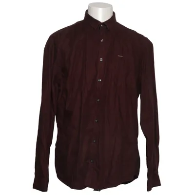 Shirt (Lila) van Emilio Adani Katoen