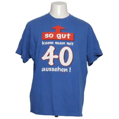 T-shirt (Blauw, Meerkleurig) van Stedman Katoen