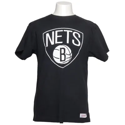 T-shirt (Black) from Mitchell & Ness Cotton