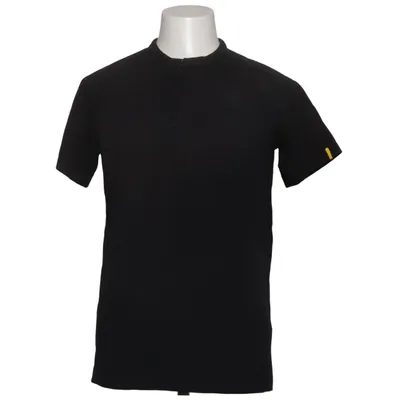 T-shirt (Black) from Husqvarna Cotton, Elastane