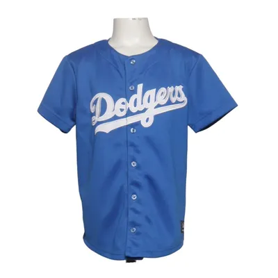 Maillot de baseball (Bleu, Blanc) de Majestic Athletic Polyester