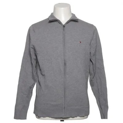 Cardigan (Gris) de Tommy Hilfiger Coton, Polyamide