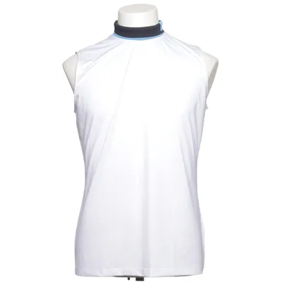 Sports tank top (White, Blue) from J.Lindeberg Elastane, Polyester